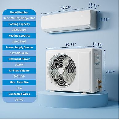ANIXOL Quiet Mini Split Air Conditioner