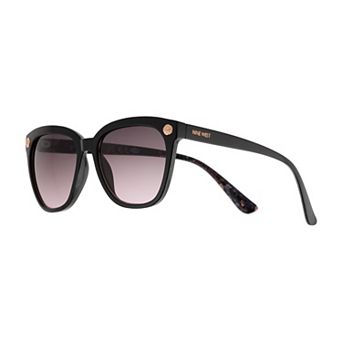 Women's Nine West Mika Plastic Square Sunglasses