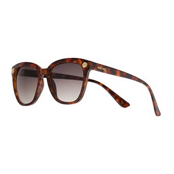 Women's Nine West Mika Plastic Square Sunglasses