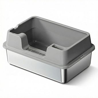 ANIXOL Stainless Steel Cat Litter Box