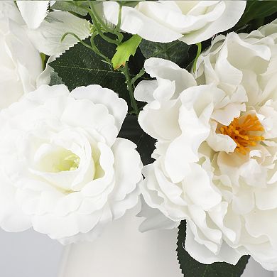 ANIXOL Lifelike Rose Vase Arrangement