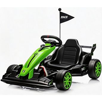 ANIXOL Kids Electric Drift Kart with Adjustable Seat and Parent-Safety Features