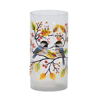 Studio 66 Feather Friends LED Decorative Vase