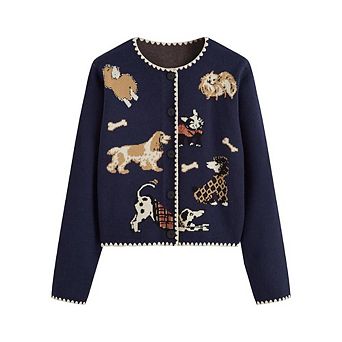 Knit Button Cardigan Women