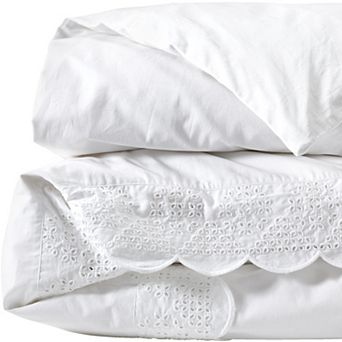 Lands' End Eyelet Full/Queen Duvet Cover