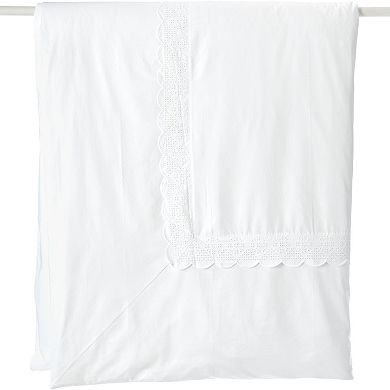 Lands' End Eyelet Full/Queen Duvet Cover