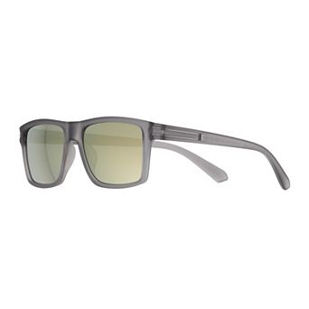 Men’s Cali Blue Plastic Rectangle Sunglasses