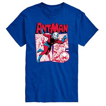 Big & Tall Marvel Ant-Man Comic Panels Graphic Tee