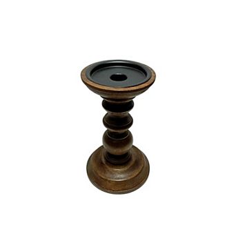 Sonoma Goods For Life® Wood Pillar & Taper Holder