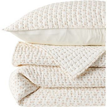 Lands' End Printed Seed Stitch Quilt or Sham