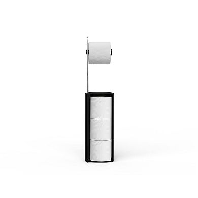 Joseph Joseph Easy Store™ Toilet Paper Roll Holder with Concealed Storage