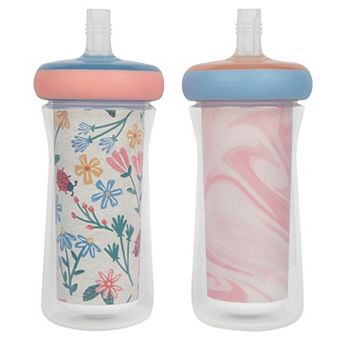The First Years 9-oz. Insulated Straw Cups 2-Pack