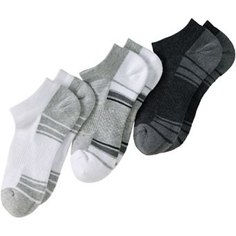 Women's Lands' End Performance Ankle Socks 3-Pack