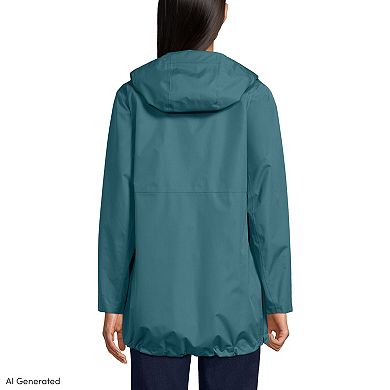 Women's Lands' End Waterproof Raincoat
