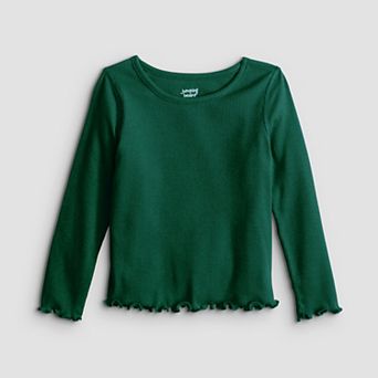 Toddler & Girls 6-12 Jumping Beans® Sensory Adaptive Long Sleeve Rib Top
