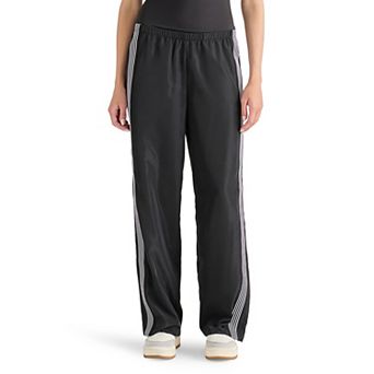 Juniors' madden girl Side Stripe Track Pants
