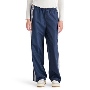 Juniors' madden girl Side Stripe Track Pants