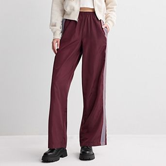 Juniors' madden girl Side Stripe Track Pants