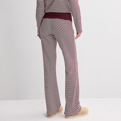Juniors' madden girl Fold-Over Flare Pants