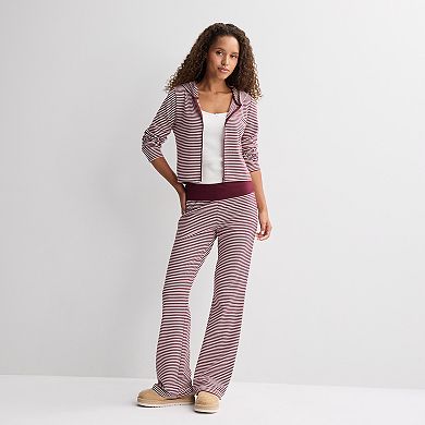 Juniors' madden girl Zip-Front Long Sleeve Hoodie