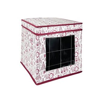 64-Capacity Ornament Storage Box