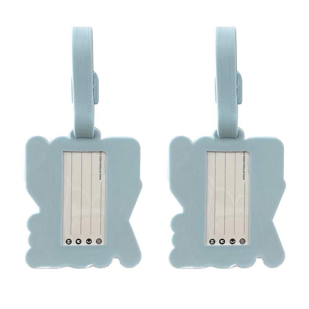 MYTAGALONGS 2-Piece Luggage Tags Set