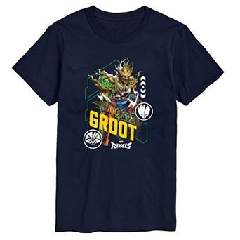 Big & Tall Marvel We Are Groot Graphic Tee