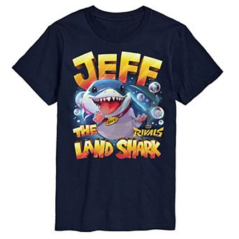 Big & Tall Marvel Rivals Jeff The Land Shark Graphic Tee