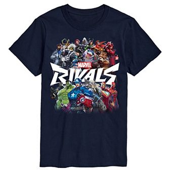 Big & Tall Marvel Rivals Collage Graphic Tee