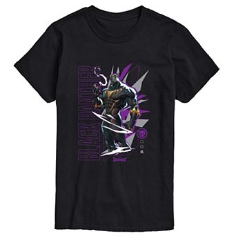 Big & Tall Marvel Rivals Black Panther Graphic Tee