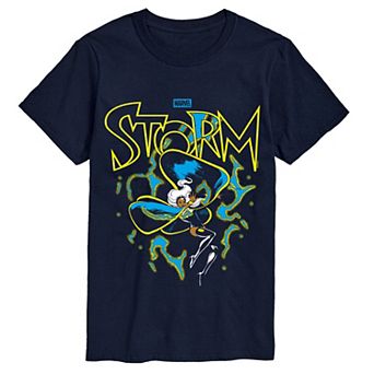 Big & Tall Marvel X-Men Storm Lightning Graphic Tee