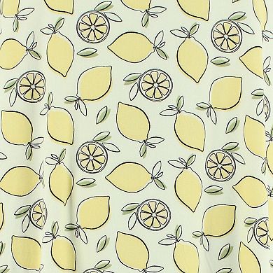 5 More Minutes Women's Lemon Sleeveless Sleepshirt