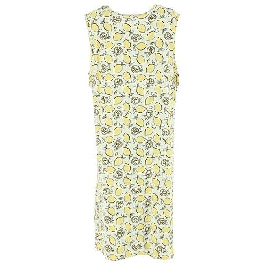 5 More Minutes Women's Lemon Sleeveless Sleepshirt