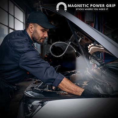 Sorbus 360 Degree Flexible Gooseneck BBQ Grill LED Lights with Magnetic Base