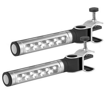 Sorbus 2 Pack Bright LED Lights-360 Degree Clamping Grill Light
