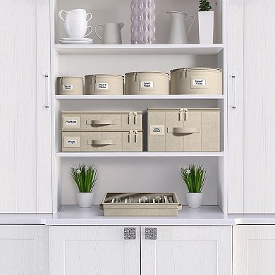 Sorbus Hard Shell Coffee Mug Storage Case - Stylish & Protective Storage for 12 Mugs/Glassware,