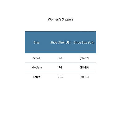 CTM Women's Cow Slide Slippers