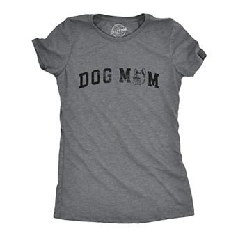Womens Dog Mom French Bulldog T Shirt Funny Cute Puppy Pet Frenchy Lovers Tee for Ladies