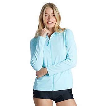 Free Country Women's SunFree Full Zip UPF Sunshirt