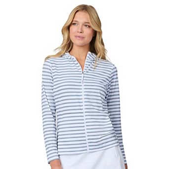 Free Country Women's SunFree Full Zip UPF Sunshirt