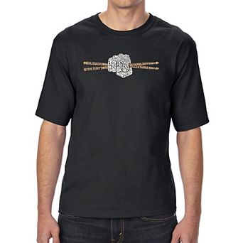 Drum Sticks - Men's Tall and Long Word Art T-Shirt