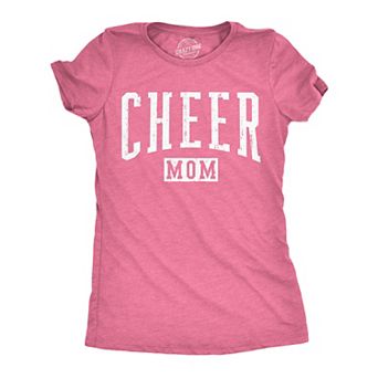 Womens Funny T Shirts Cheer Mom Sarcastic Mothers Day Gift Tee For Ladies