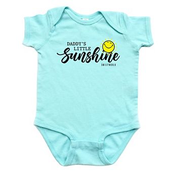 The Juniper Shop SmileyWorld Daddy's Little Sunshine Baby Short Sleeve Bodysuit