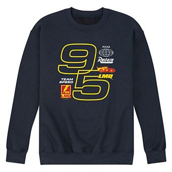 Men's Disney / Pixar's Cars Lightning McQueen 95 Fleece Sweatshirt