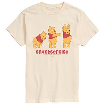 Men's Disney's Winnie The Pooh Snacksercise Graphic Tee