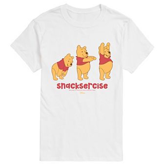 Men's Disney's Winnie The Pooh Snacksercise Graphic Tee