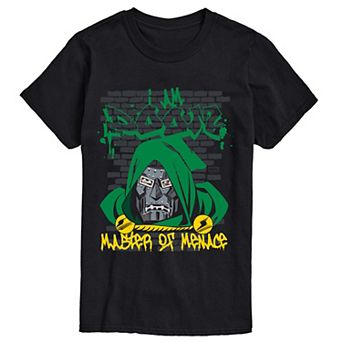 Men's Marvel Doctor Doom Master Of Menace Graphic Tee