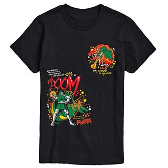 Men's Marvel Doctor Doom Graffiti Patches Graphic Tee