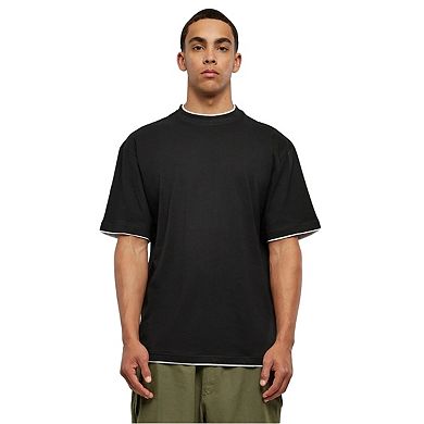 Urban Classics Mens Contrast Detail Tall T-Shirt