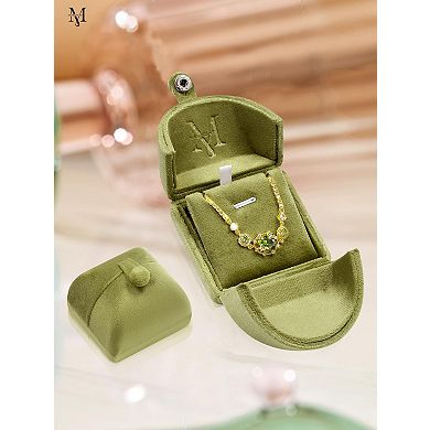 Adjustable Zirconia Birthstone Bracelet